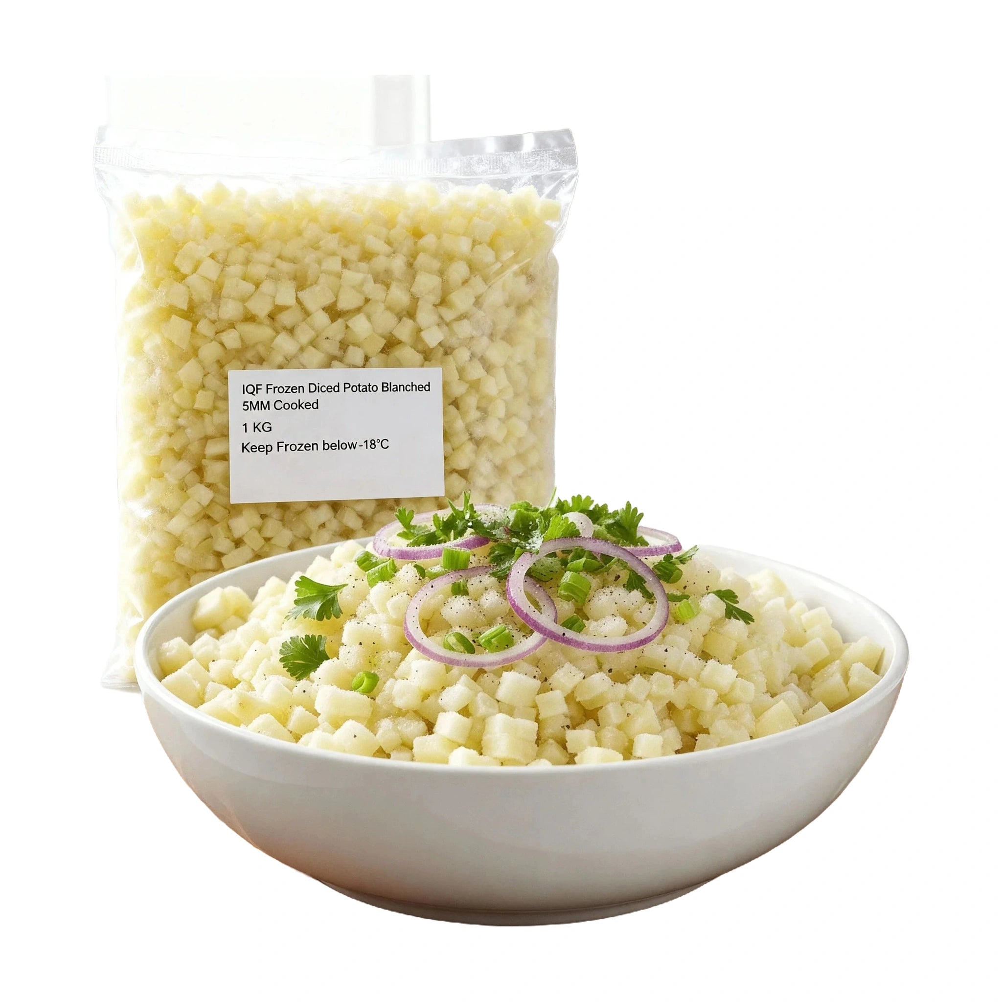 Diced Potato 5mm Cubes