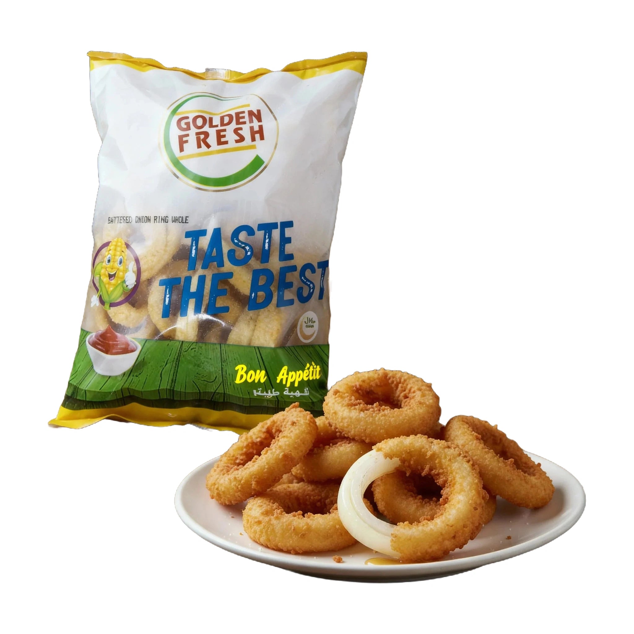 Battered Onion Rings Whole | Golden Fresh