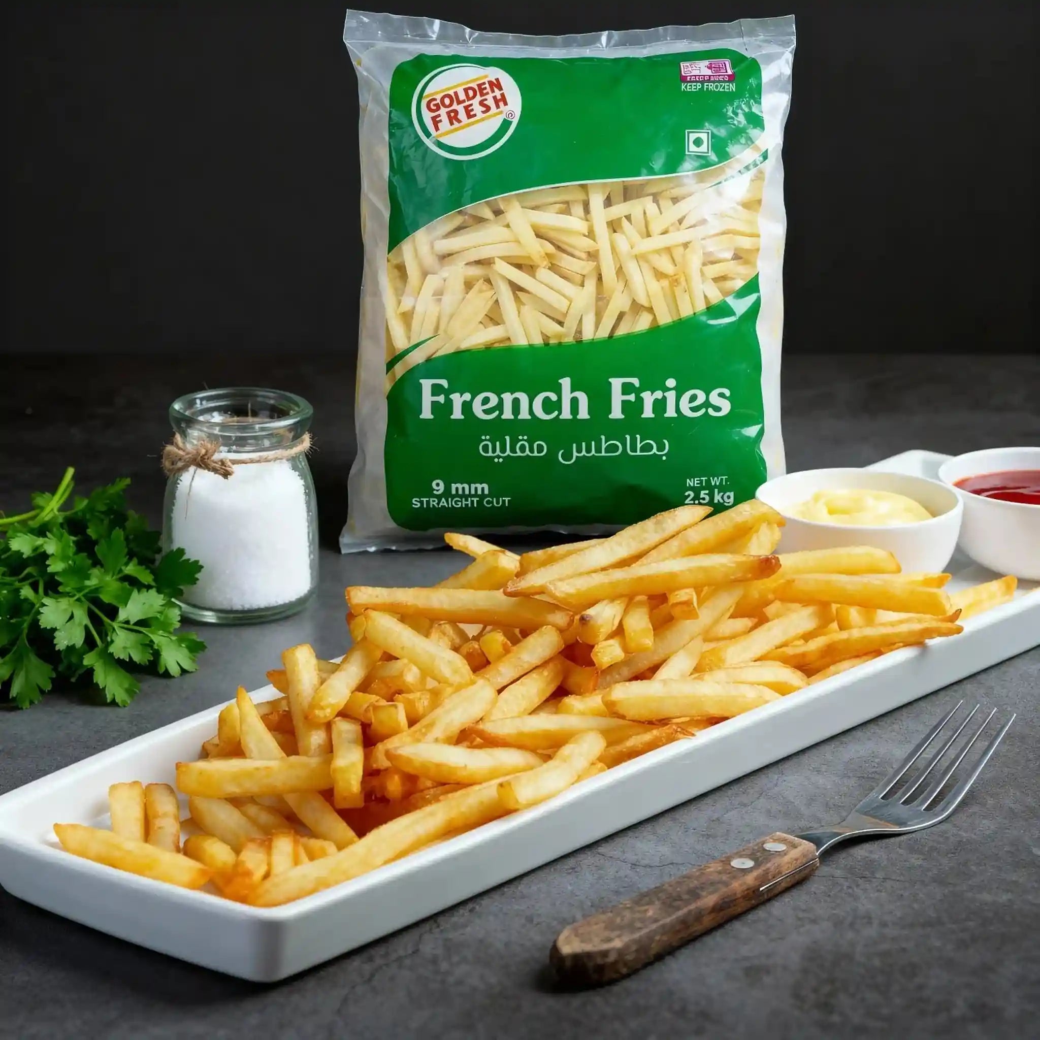 Potato French Fries 9mm