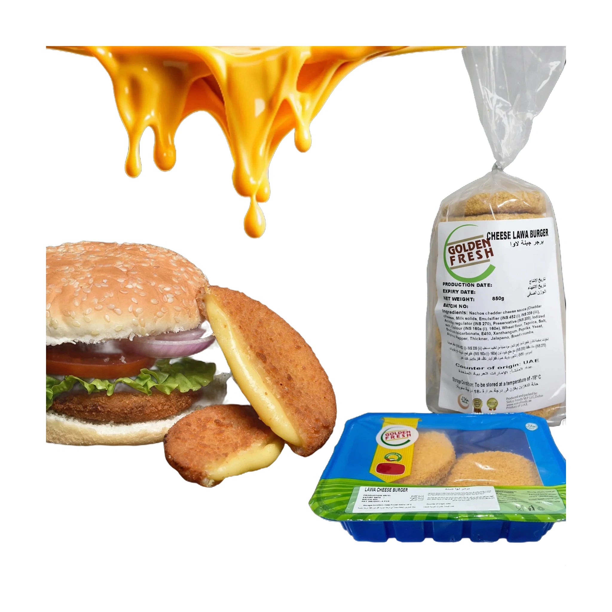 Lava Cheese Burger