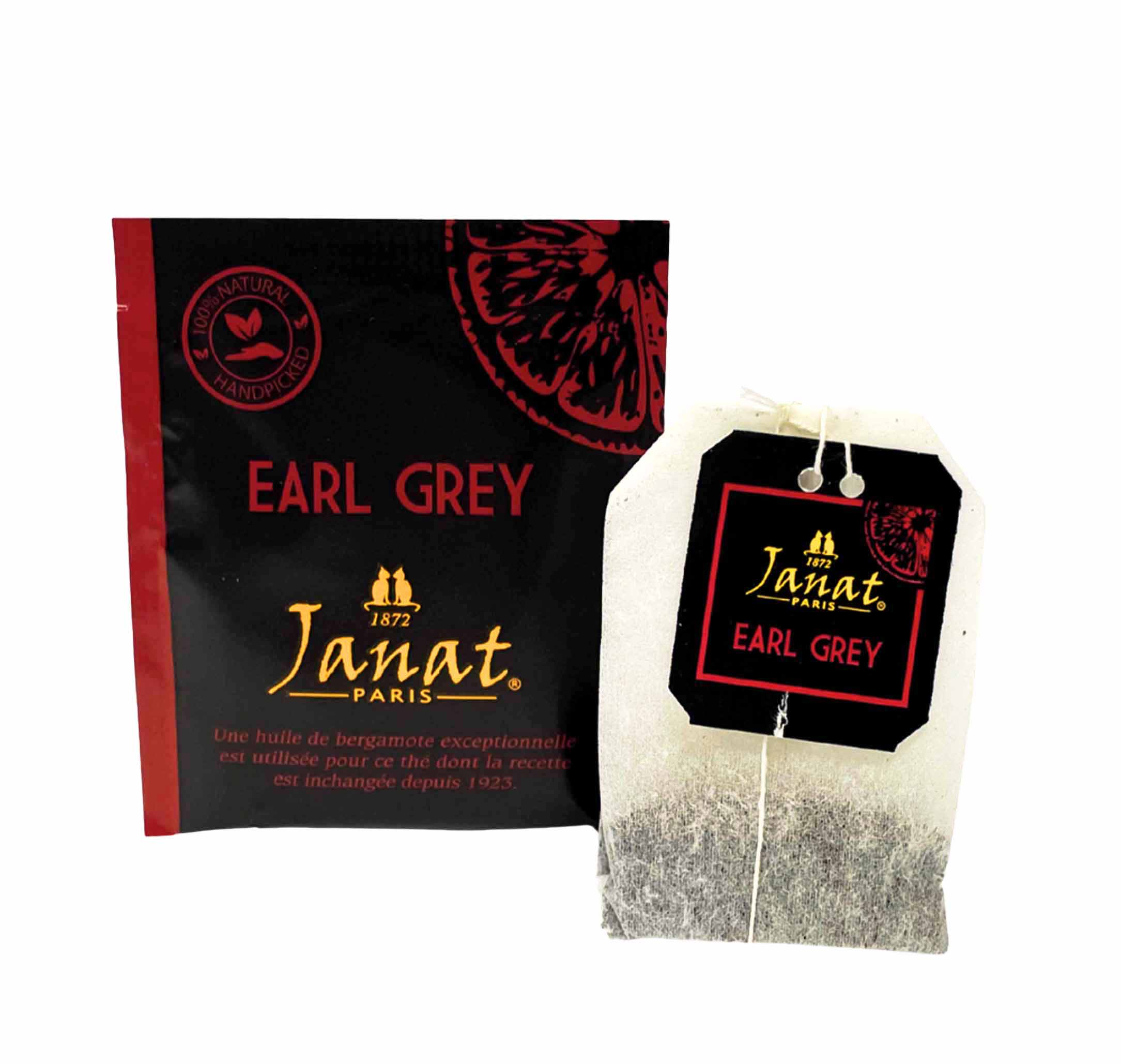 Janat Professional Series Ziplock Earl Grey 100TB