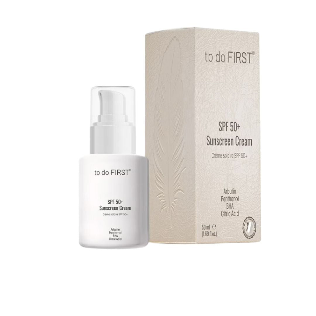 SPF50+Sunscreen Cream (To Do First) - Image 1