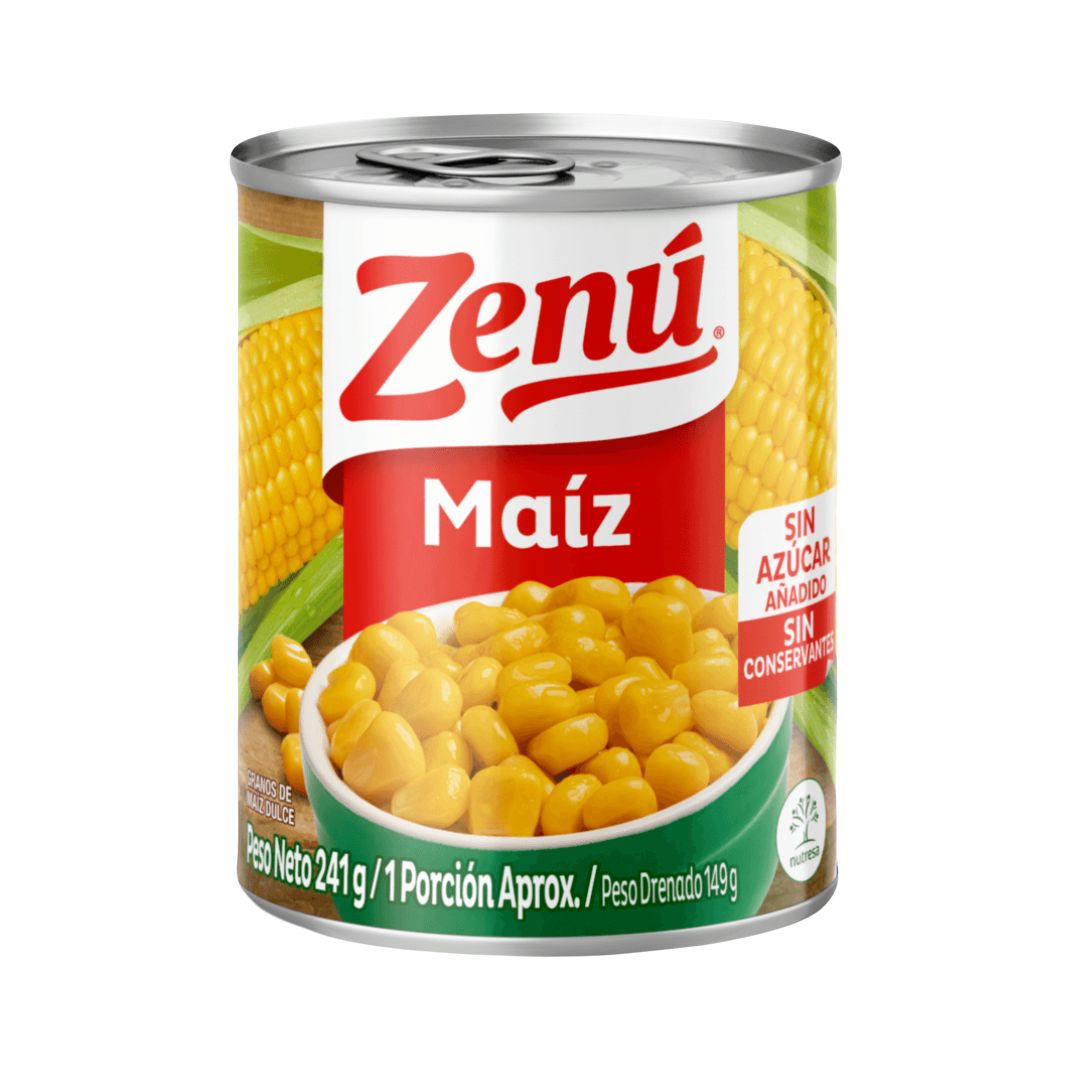 Zenú Canned Sweet Corn Kernels 241g
