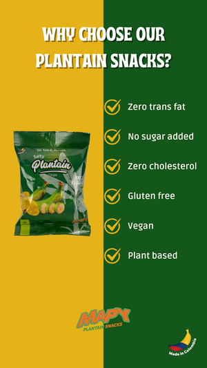 Mapy Salty Plantain Chips 42.5g