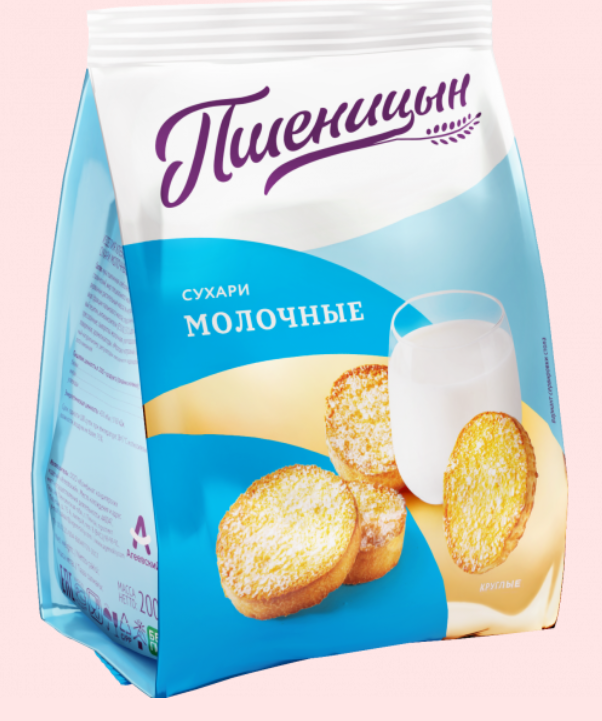 Pshenitsyn Milky Luxe Rusks 200g