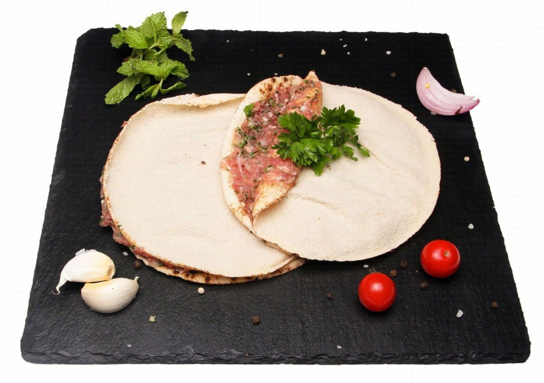 Lamb Arayes with Bread