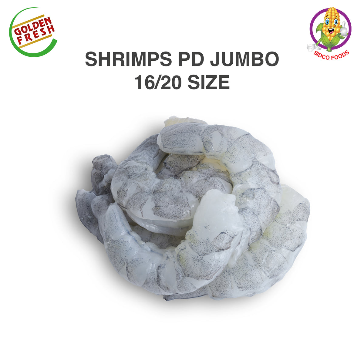 Shrimps PD Jumbo 10x1kg (16/20)