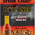 Snak ClubHot Ones™ Hot Habanero Snack Mix 128g