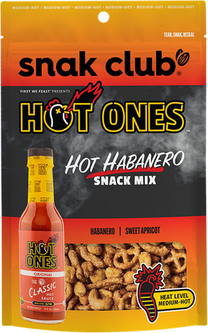 Snak ClubHot Ones™ Hot Habanero Snack Mix 128g
