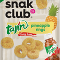 Snak Club Tajin pineapple rings 64g