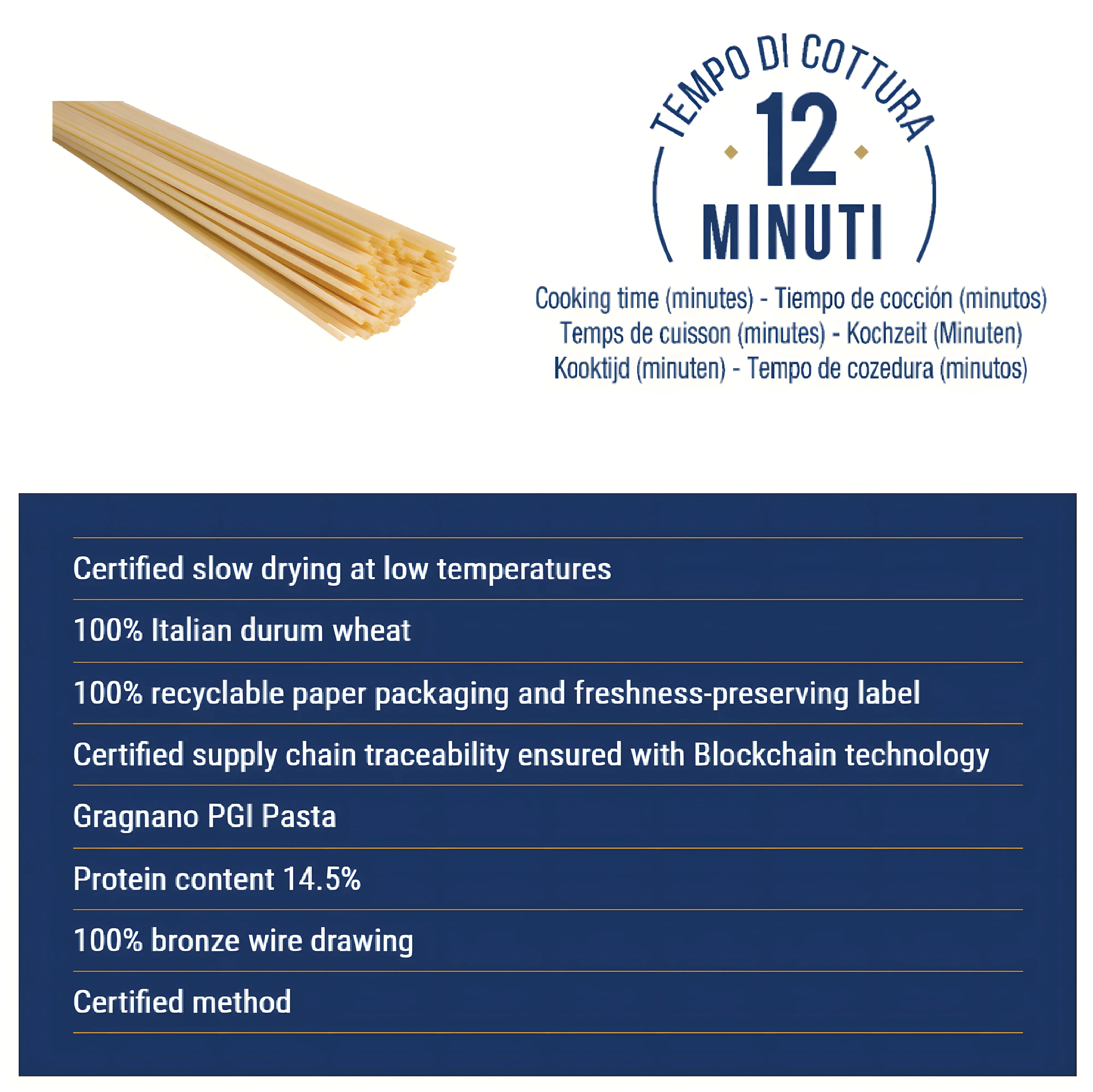 Liguori Spaghetti Quadrati (Chitarra) 500g