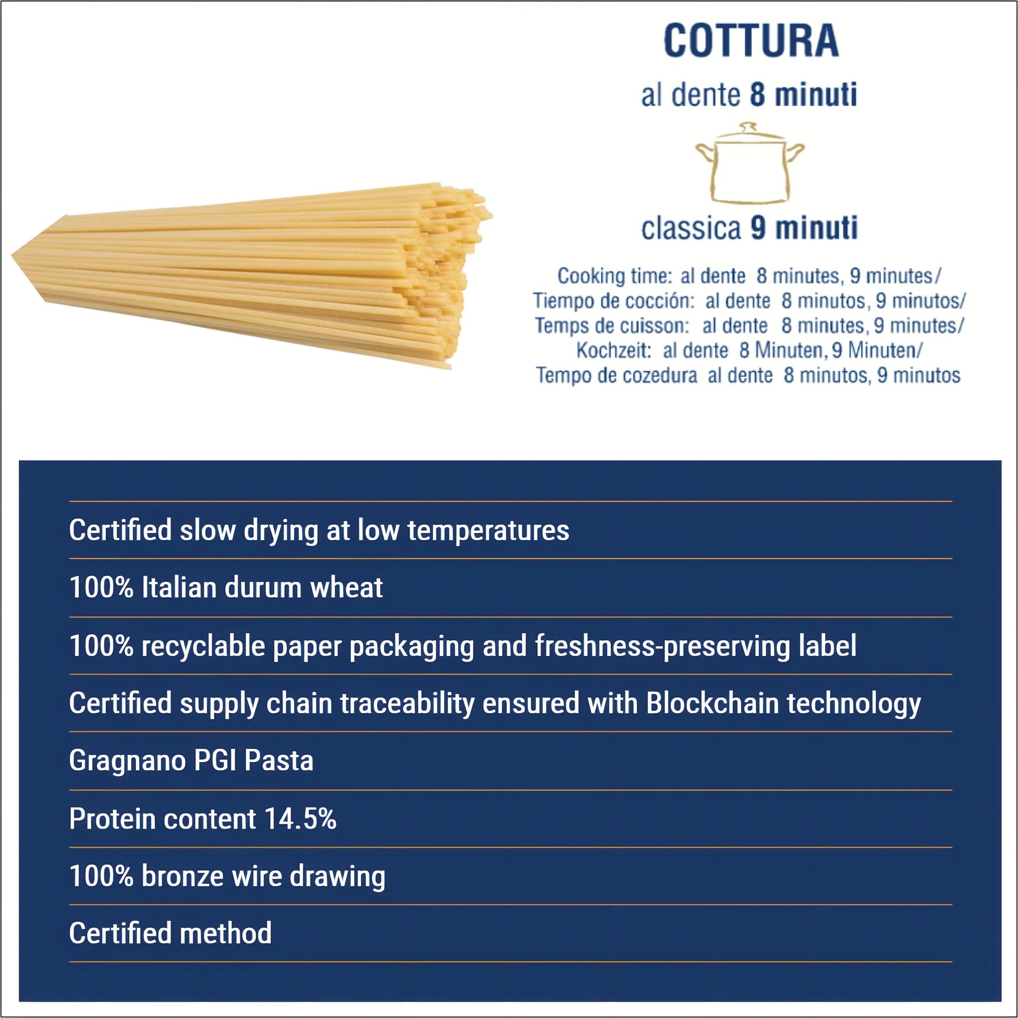 Liguori Spaghetti I.G.P (N°3) Pasta 1Kg