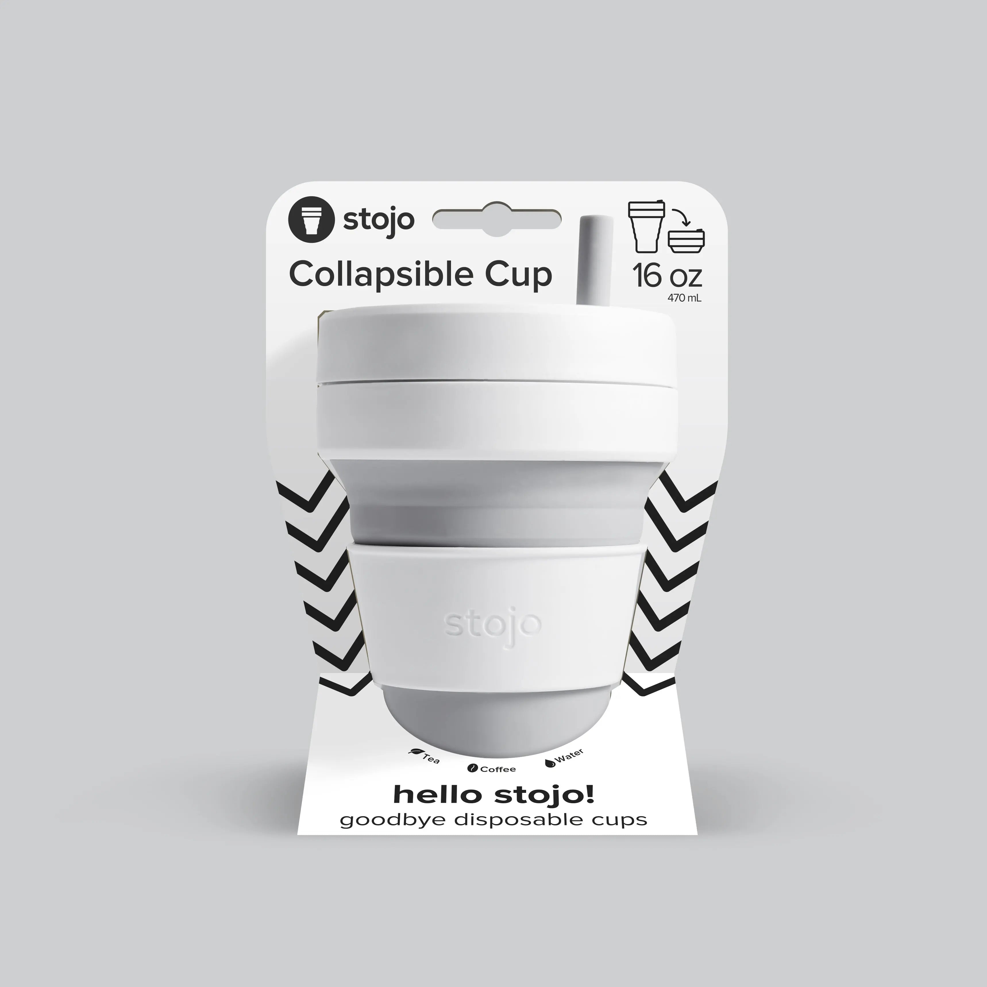 Stojo Biggie Cup Dove 470ml
