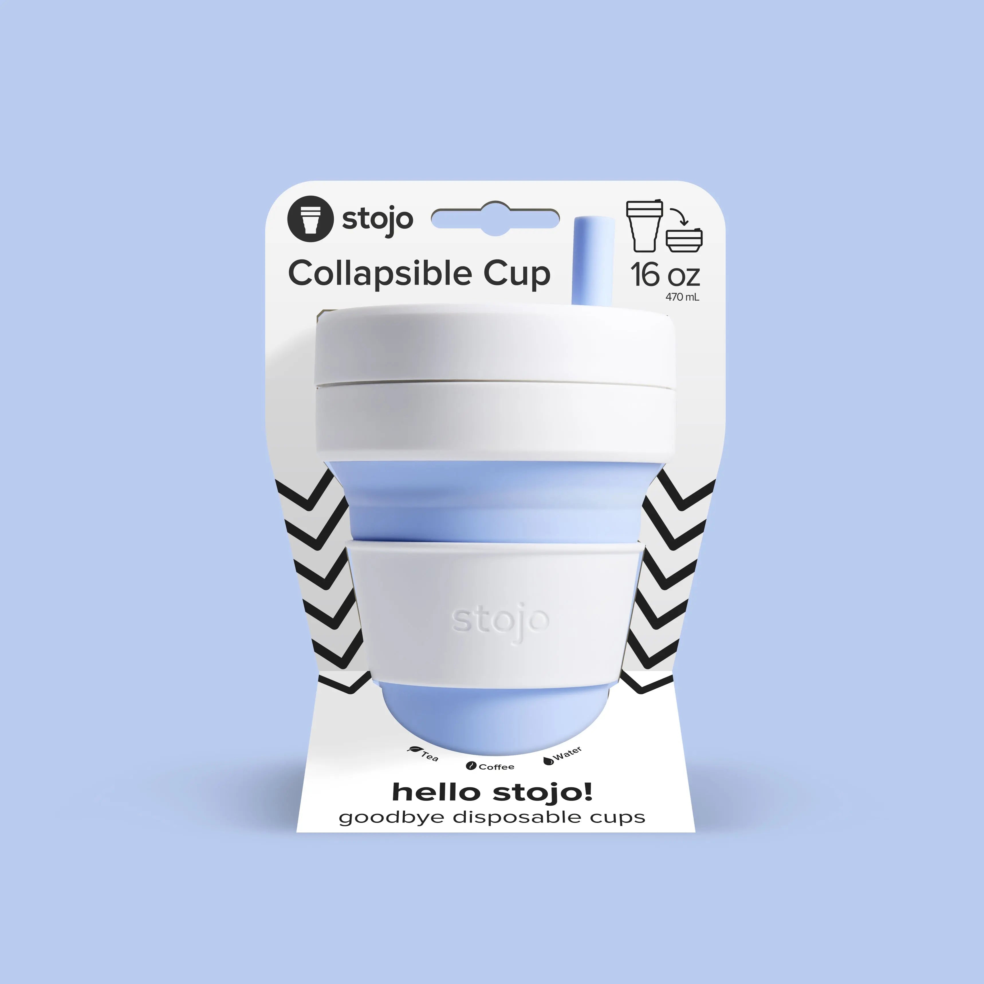 Stojo Biggie Cup Sky 470ml