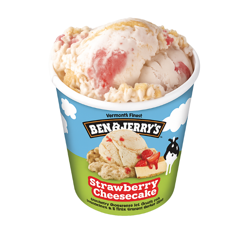 Ben & Jerry's Strawberry Cheesecake 473ml