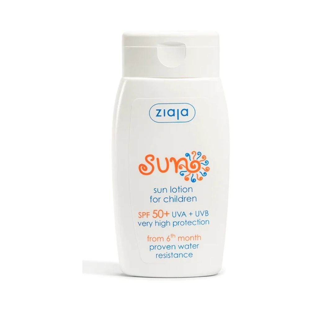 Sun Lotion For Children SPF50+UVA + UVB (Ziaja) - Image 1