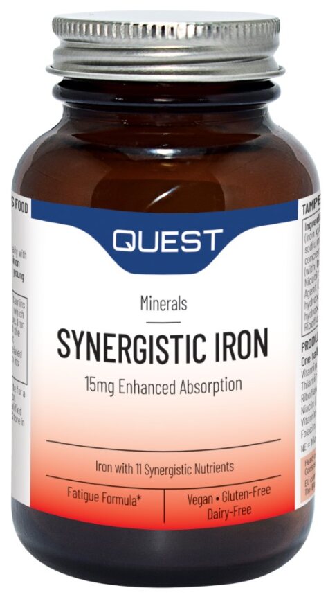 Synergistic Iron 15mg 90’s supplement