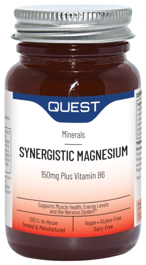 Synergistic Magnesium 150mg 60’S supplement