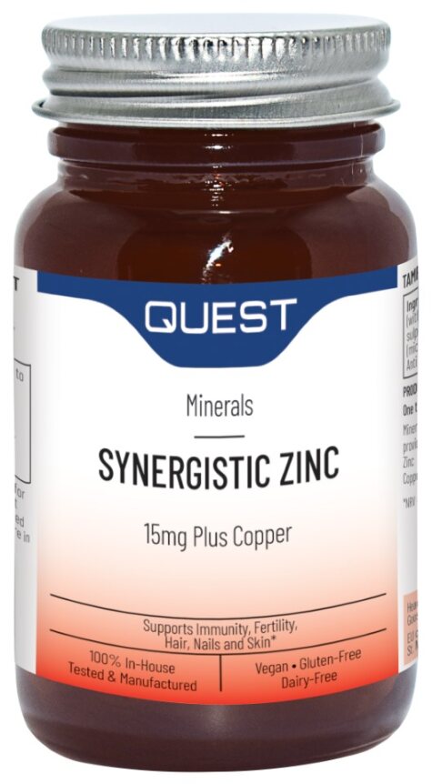 Synergistic Zinc 15mg supplement