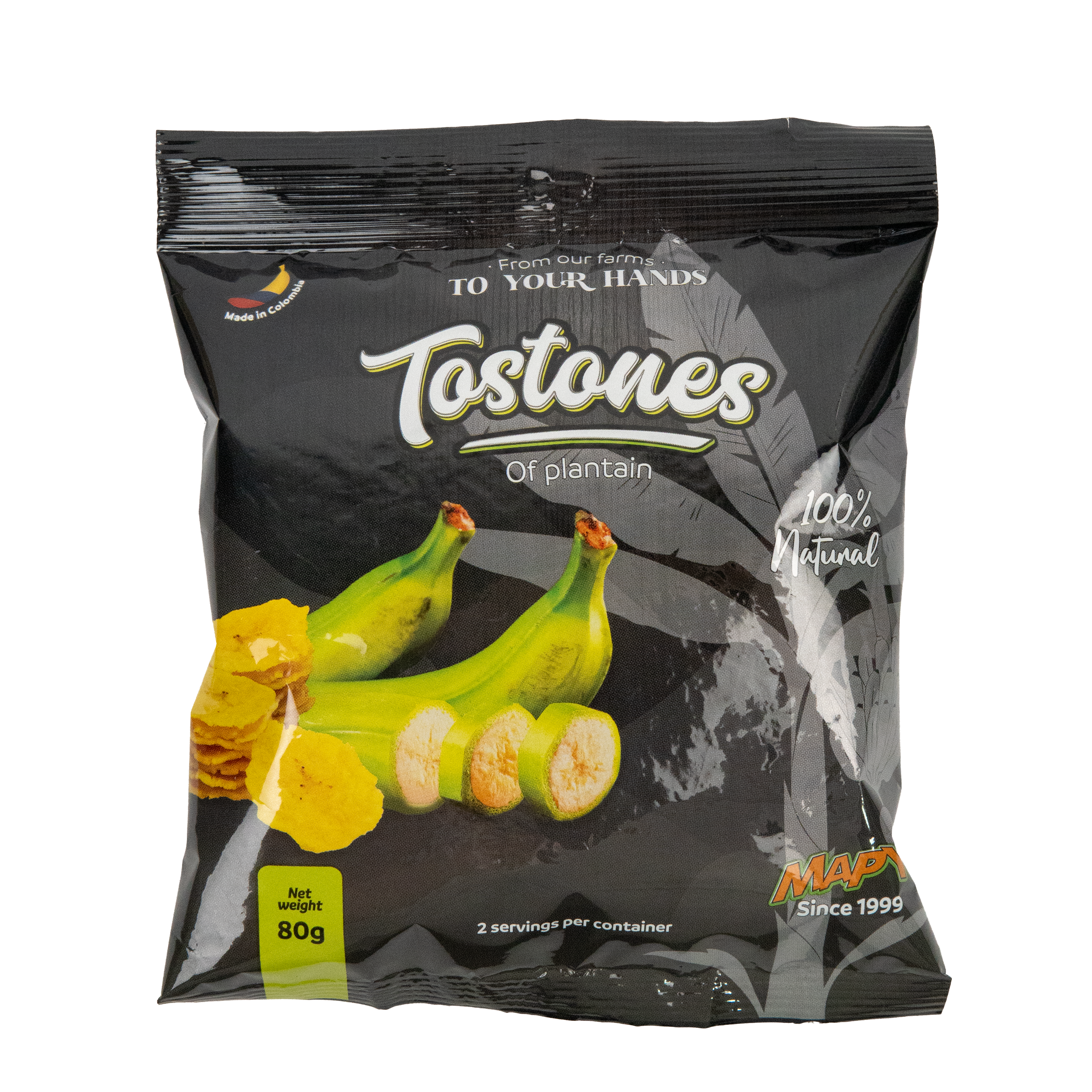 Mapy Tostones Plantain Chips 80g
