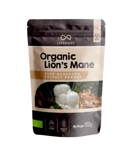Livsmart Organic Lions Mane 100g