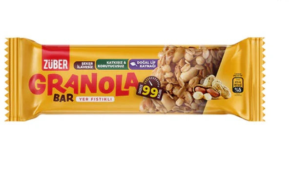 ZÜBER Granola Bar Peanut 25g