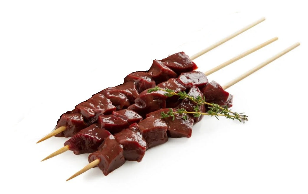 Australian Lamb Liver 3 Skewers 300 g