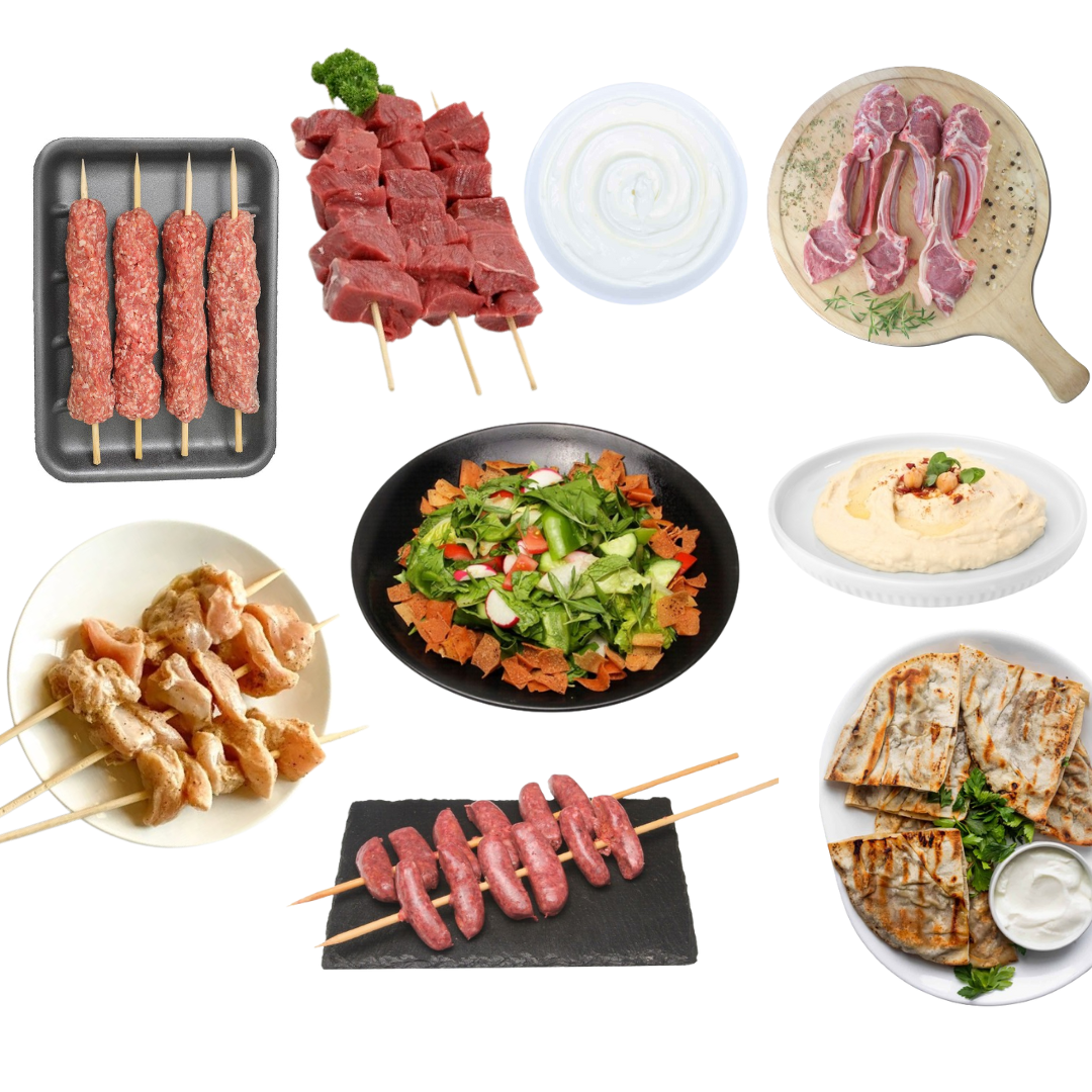 BBQ Grill Box – Lamb, Chicken & Arais |