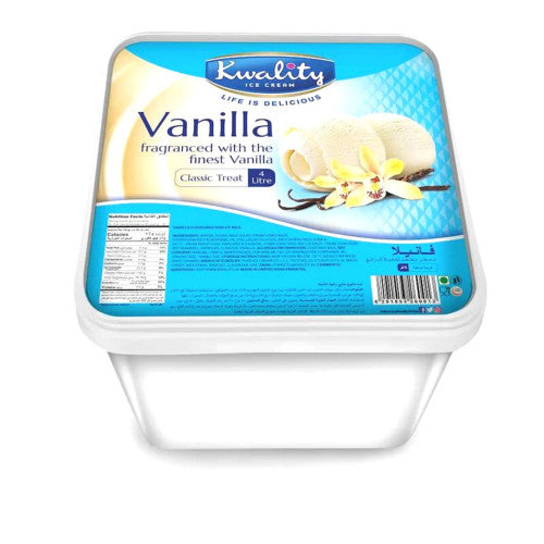 Vanilla Ice Cream 4L | Kwality