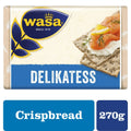 Wasa Delikatess Rye Crispbread Crackers 270g