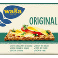 Wasa Original Whole Grain Healthy Crispbread Crackers 275g (Near Expiry)