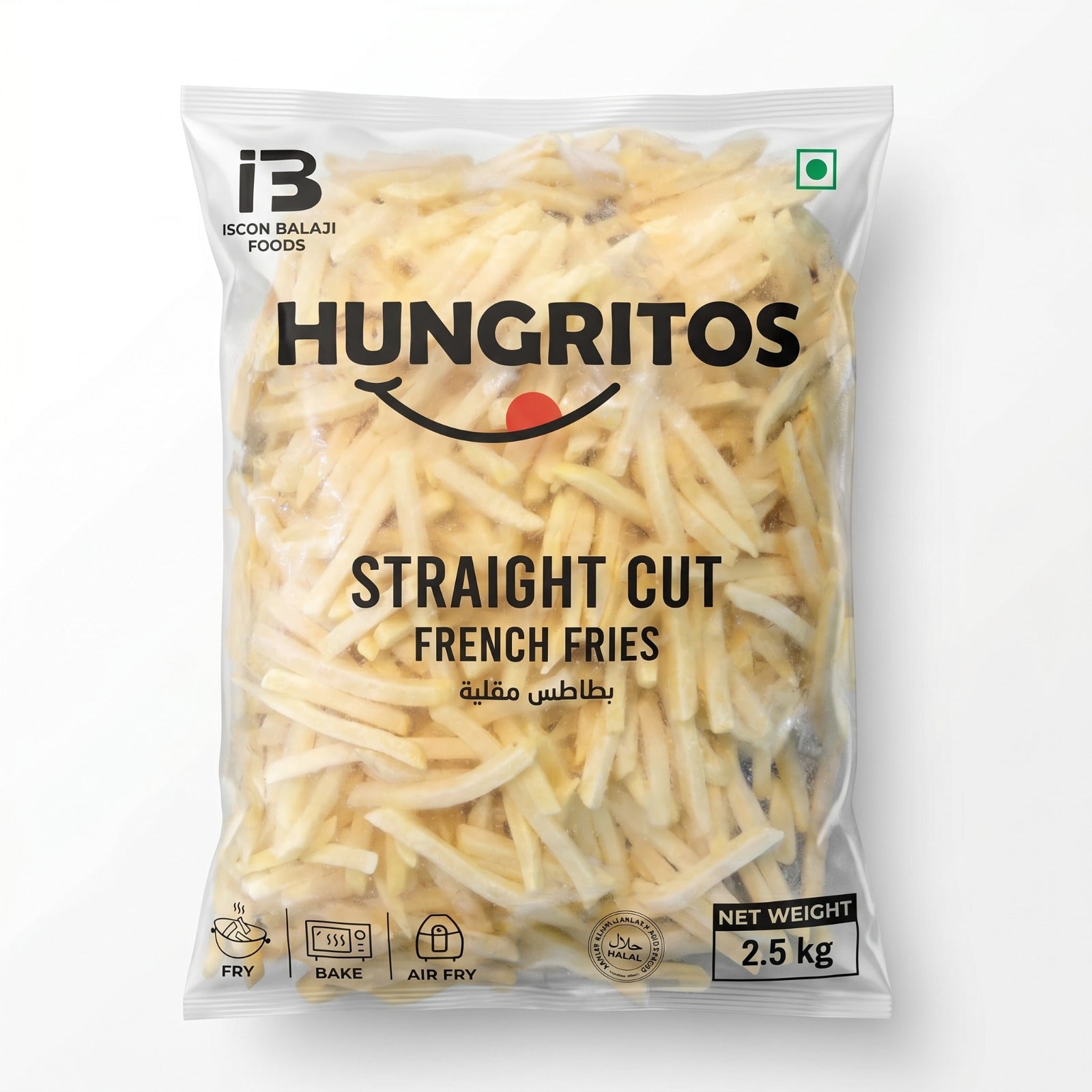 Straight Cut Fries 9mm 4×2.5kg
