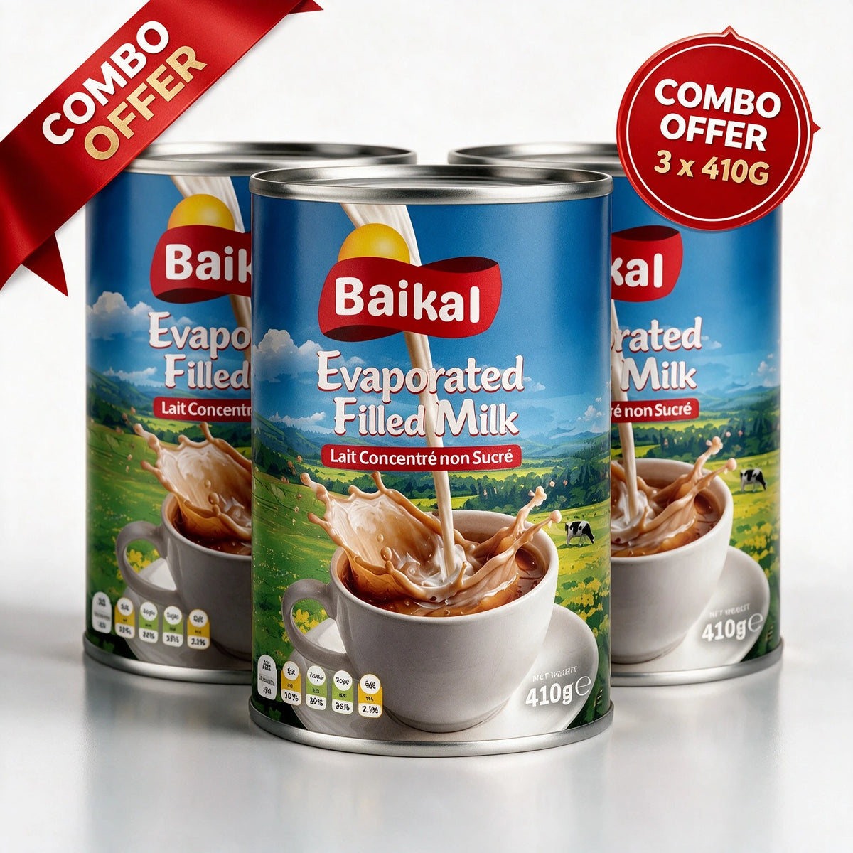 Evaporated Milk (3x410g)