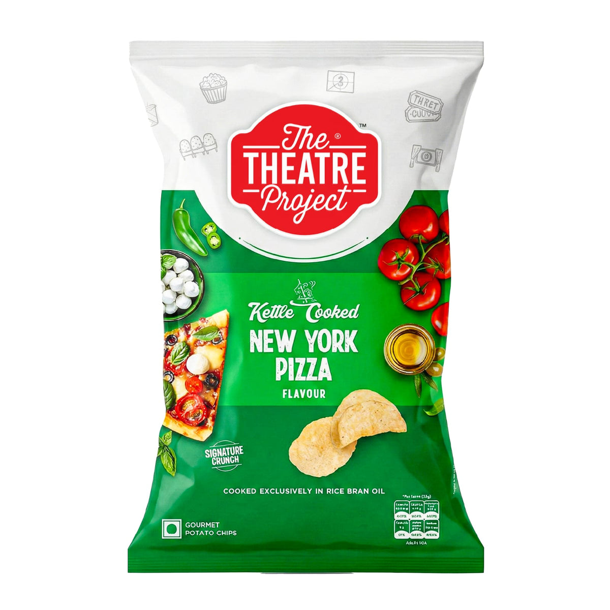 The Theatre Project Kettle Cooked - Hot & Sweet Chilli - 42g