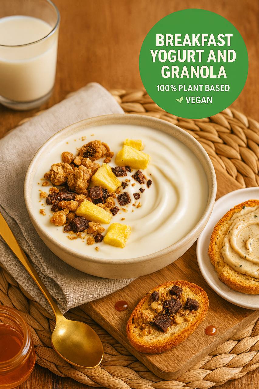 Breakfast Yogurt and Granola