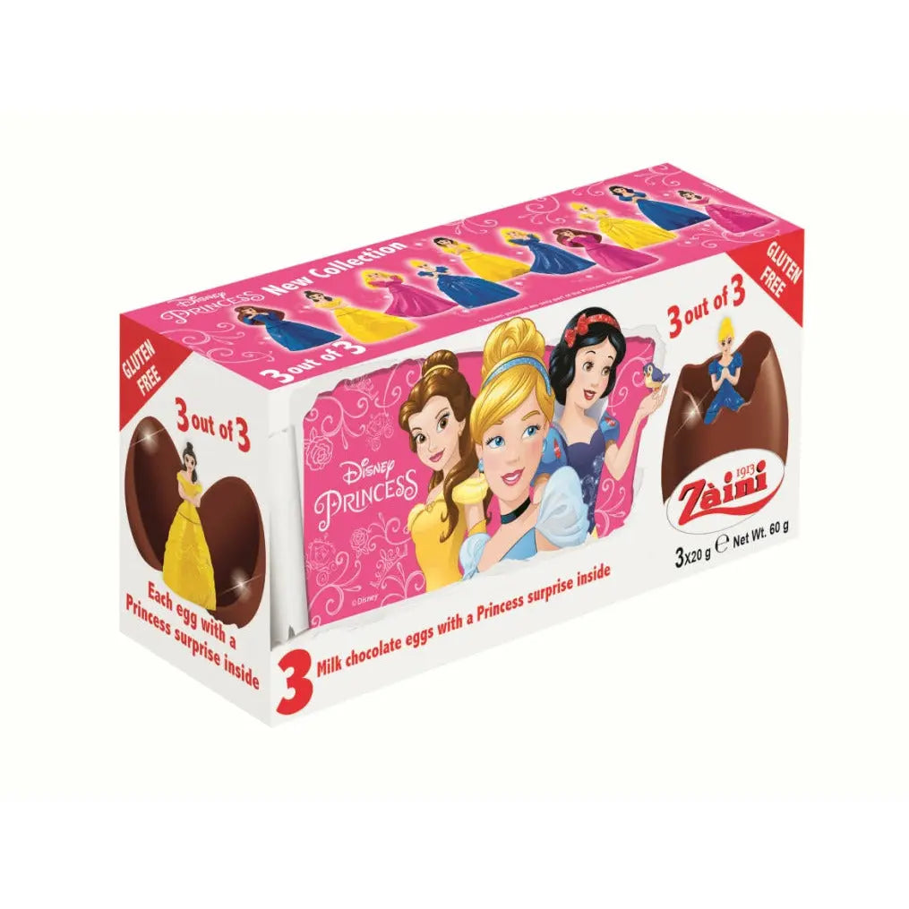 Zaini Princess Collection (Tripack Chocolate Eggs)