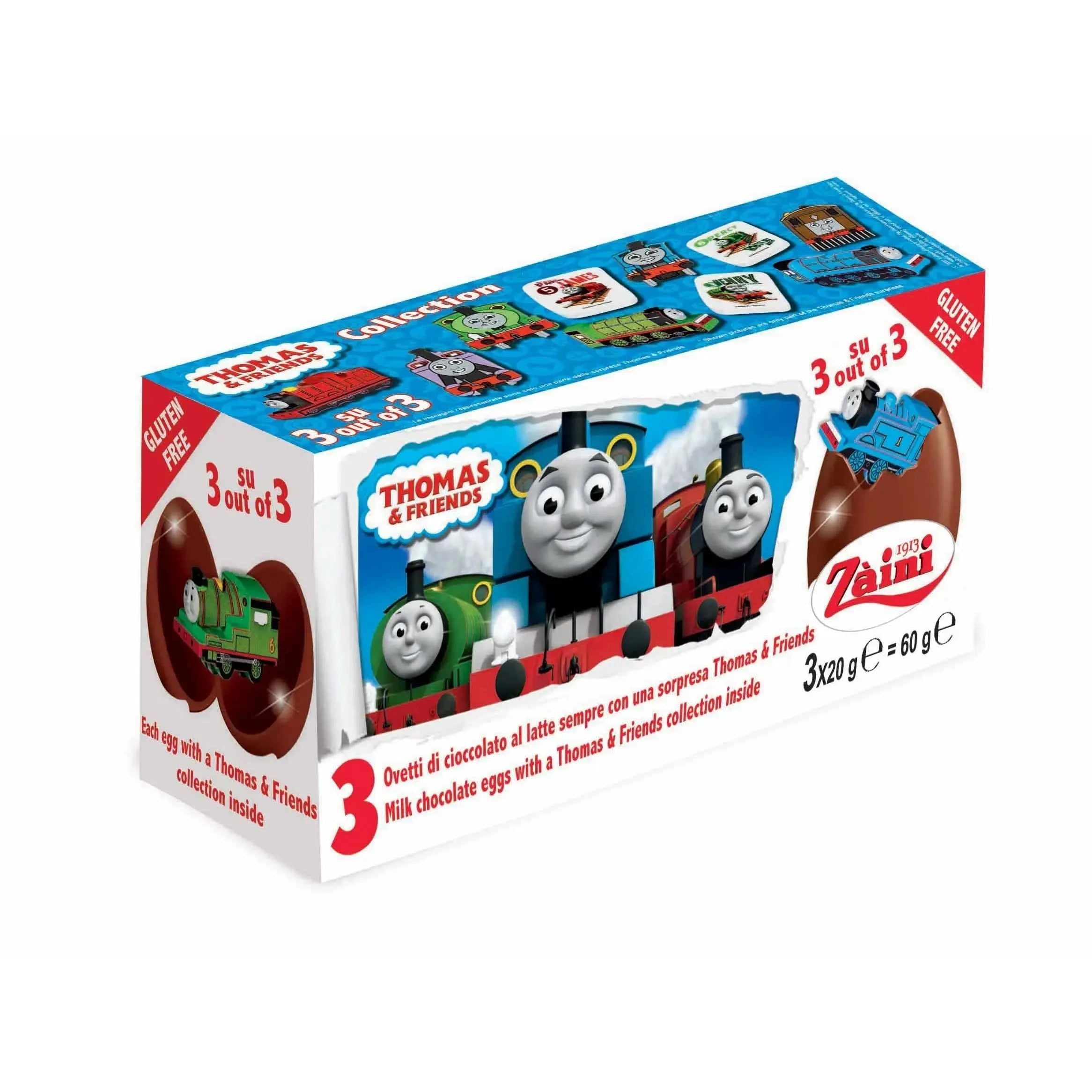 Zaini Thomas & Friends (Tripack Chocolate Eggs)