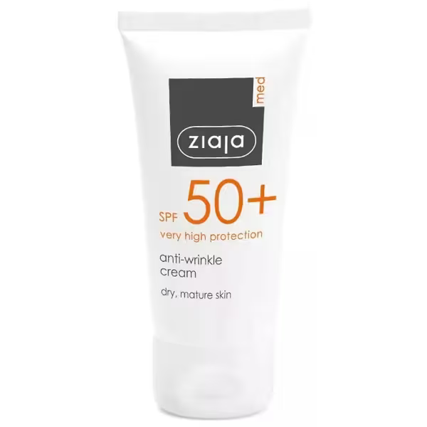 SPF 50+ Anti Wrinkle Cream Dry Mature Skin (Ziaja)