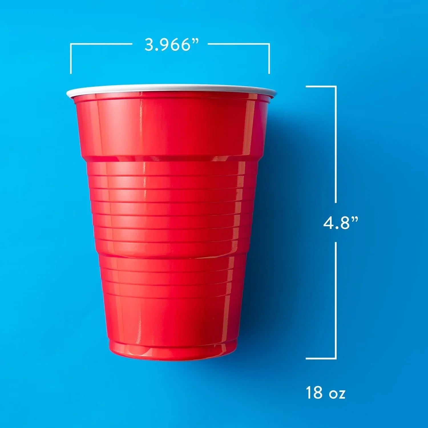 Heavy - Duty Red Cups - 240 Cups