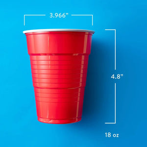 Heavy - Duty Red Cups - 240 Cups