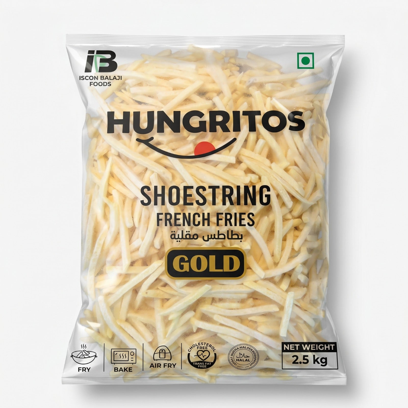 Shoestring Coated Fries 6mm 5×2.5kg