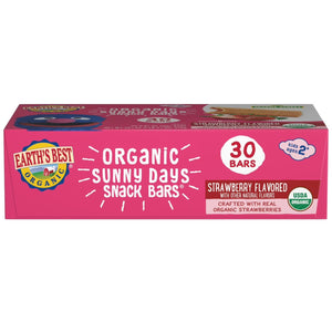 Earth's Best Sunny Day Bars Strawberry - 19g (30pc)