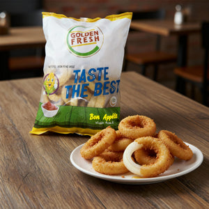 Battered Onion Rings Whole | Golden Fresh
