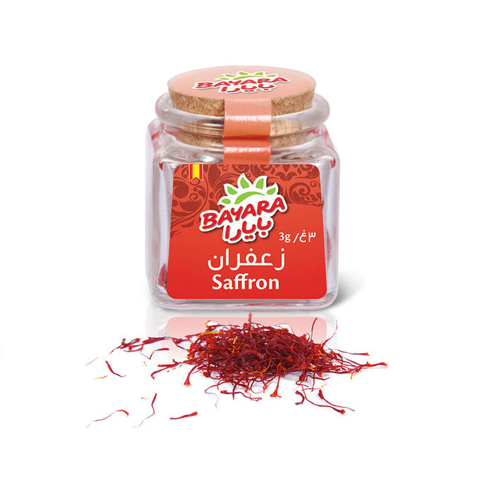Saffron Glass Jar 3g