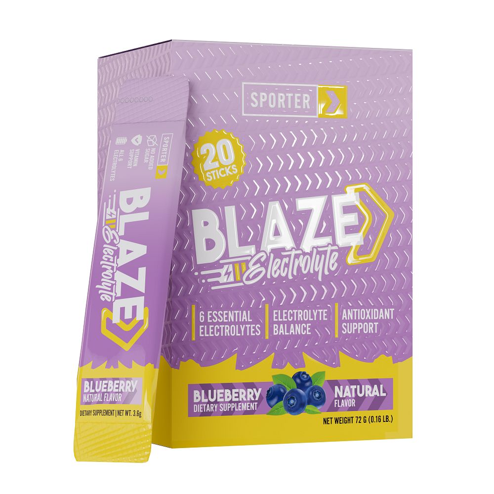 Sporter – Blaze Electrolyte – 20 Sticks – Organic Herbs & Spices online UAE