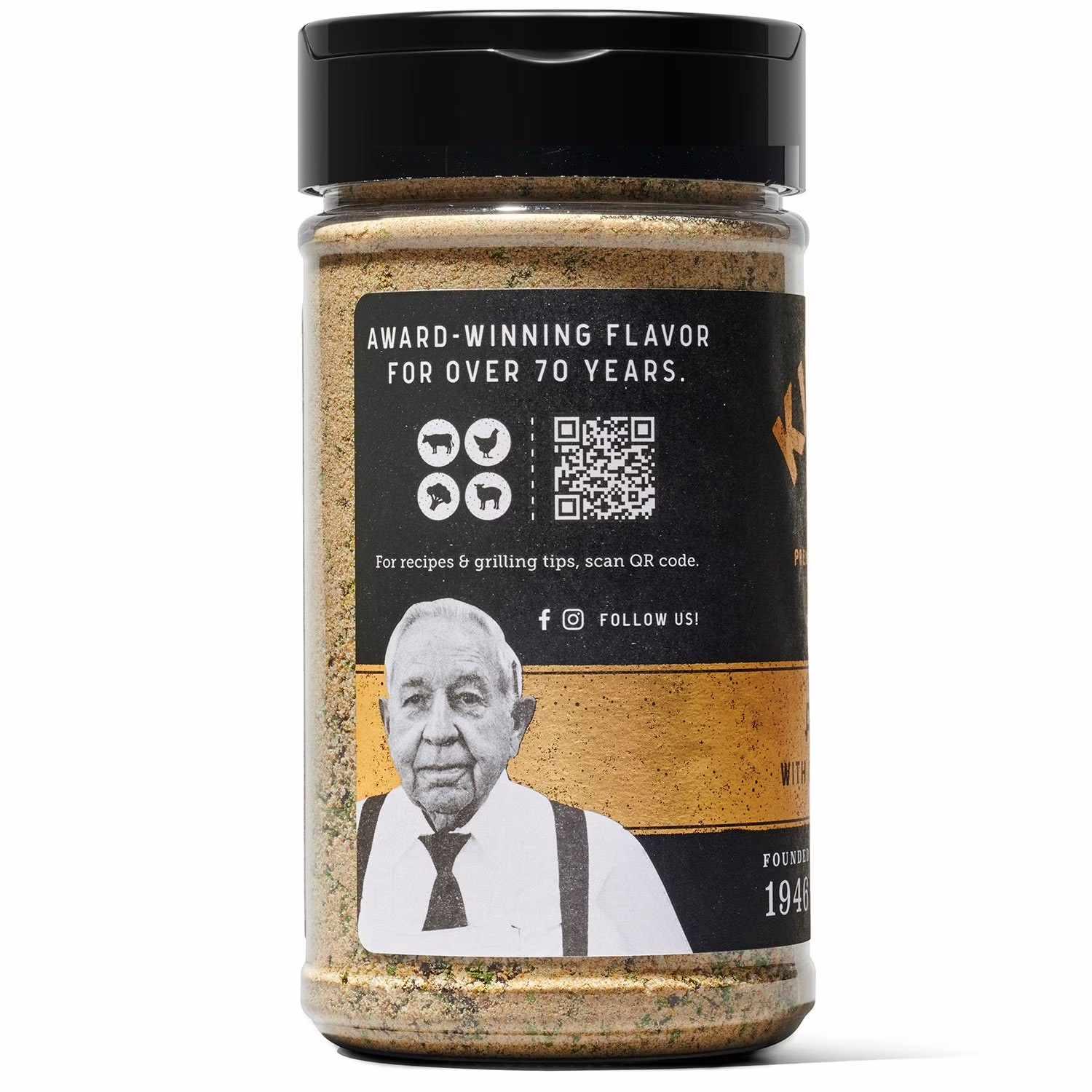 Kinder's Prime Steak with Black Garlic and Truffle Seasoning - 224g