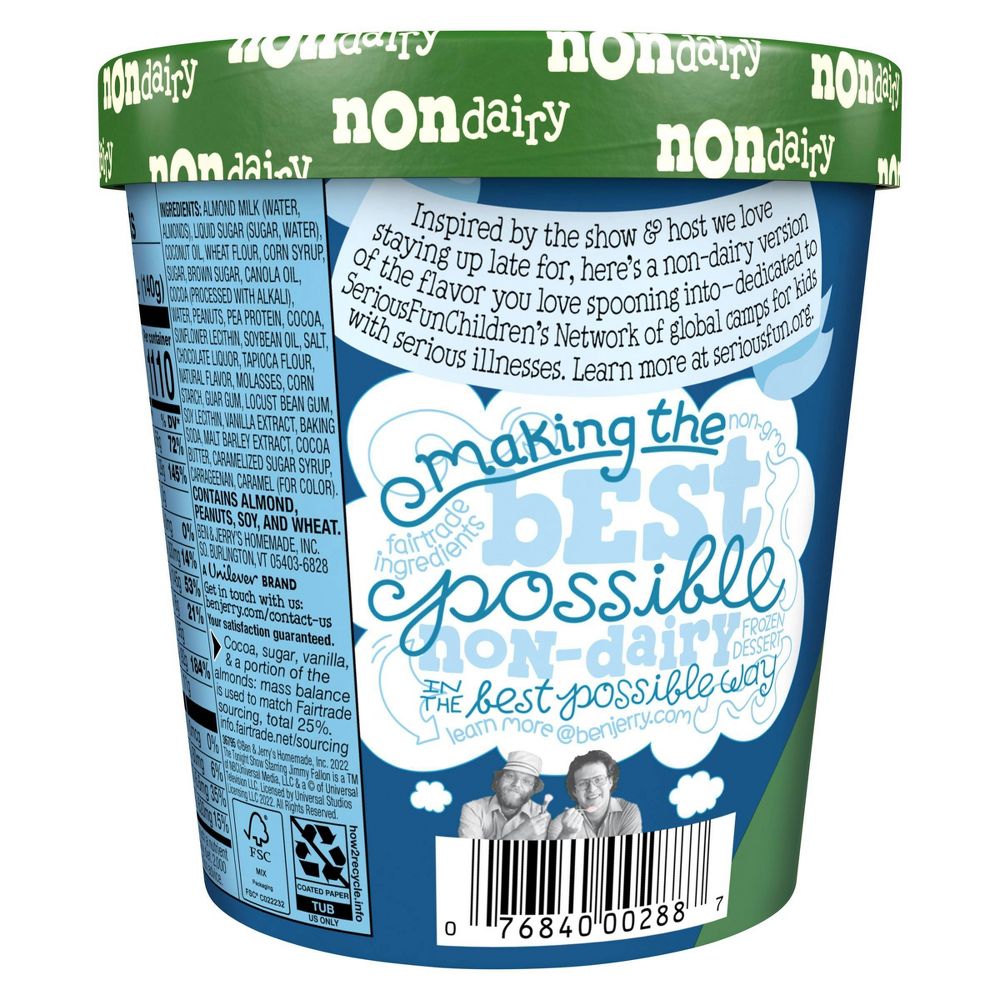 Ben & Jerrys Non Dairy Tonight Dough 132g
