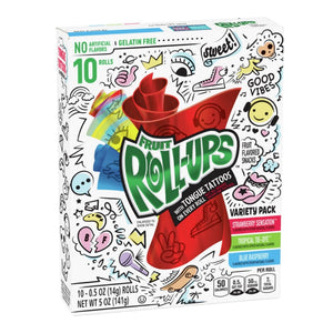 Betty Crocker Fruit Rollups Variety Pack Unicorn 141g