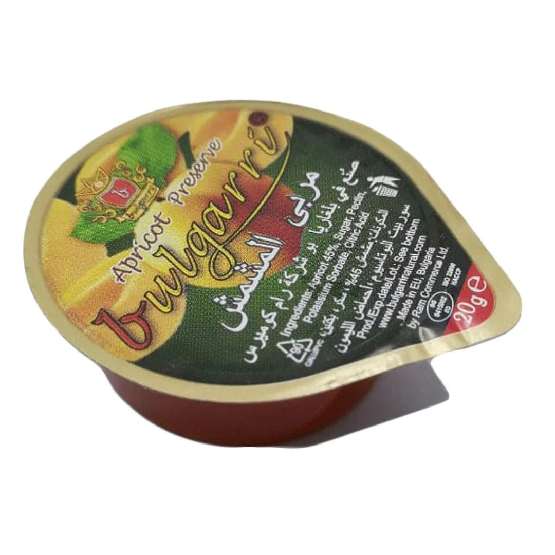 Bulgarri Apricot Jam 20g x 100