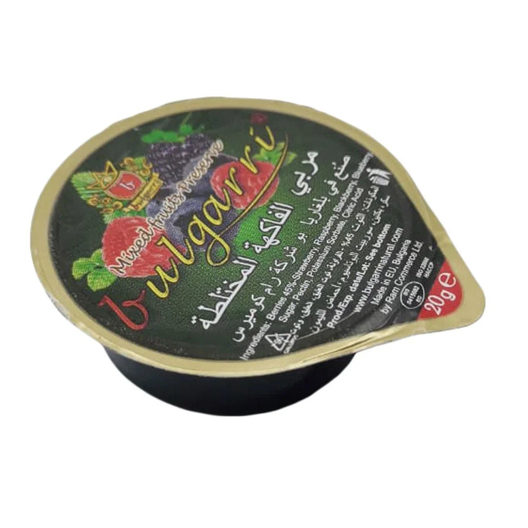 Bulgarri Mixed Fruits Jam 20g x 100